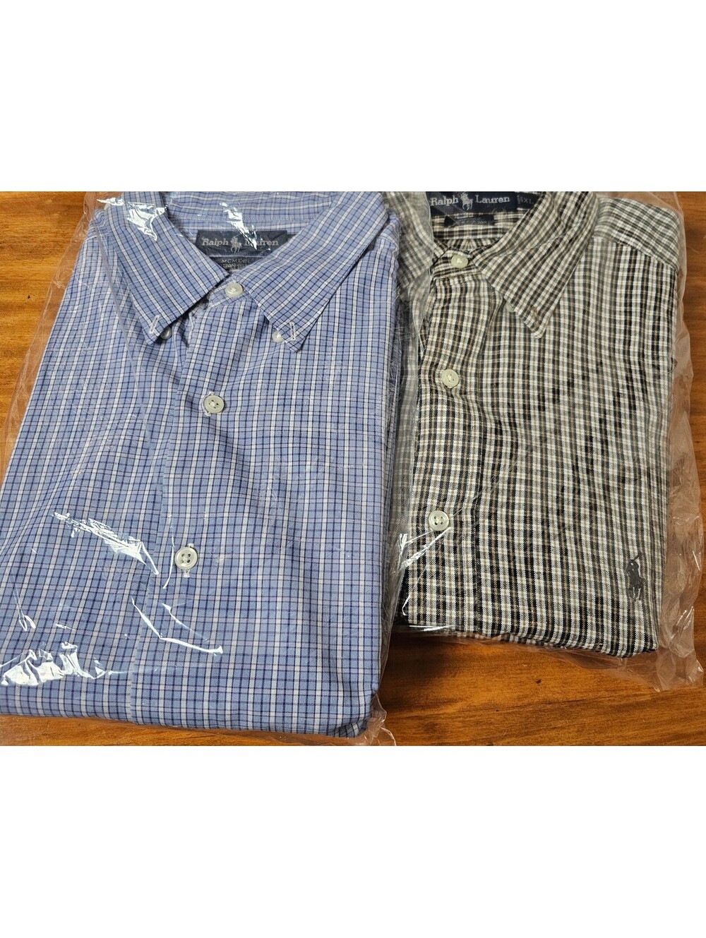 Pair of Ralph Lauren Collared Shirt Multicolor Mens XL